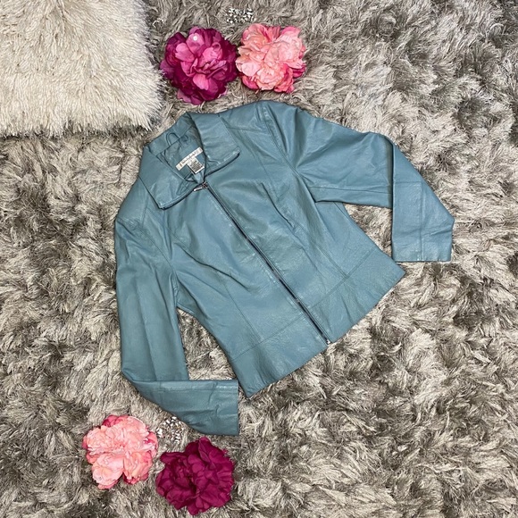 Studio JPR Jackets & Blazers - Studio JPR Leather Jacket Women size M